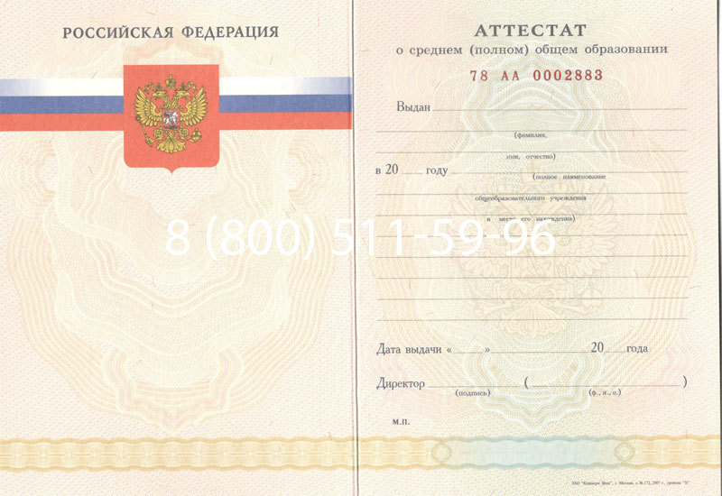 Купить Аттестат за 11 класс 2007-2010 годов в Воронеже Купить Аттестат за 11 класс 2007-2010 годов в Воронеже